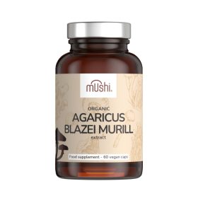   Mushi BIO Mandulagomba kivonat (Agaricus Blazei Murill) - 60db kapszula
