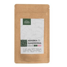   Mushi Arabika instant kávé 40% ganoderma gyógygomba kivonattal - 50g