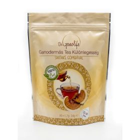   Dr. Ganolife Ganodermás Tea Különlegesség Shiitake Gombával - 34g (20db)