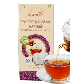   Dr Ganolife Nyugodt percekért teakeverék süngombával és levendulával - 20db 
