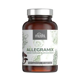   Mushi AllegraMix Speciális gyógygomba-keverék allergia ellen - 60db